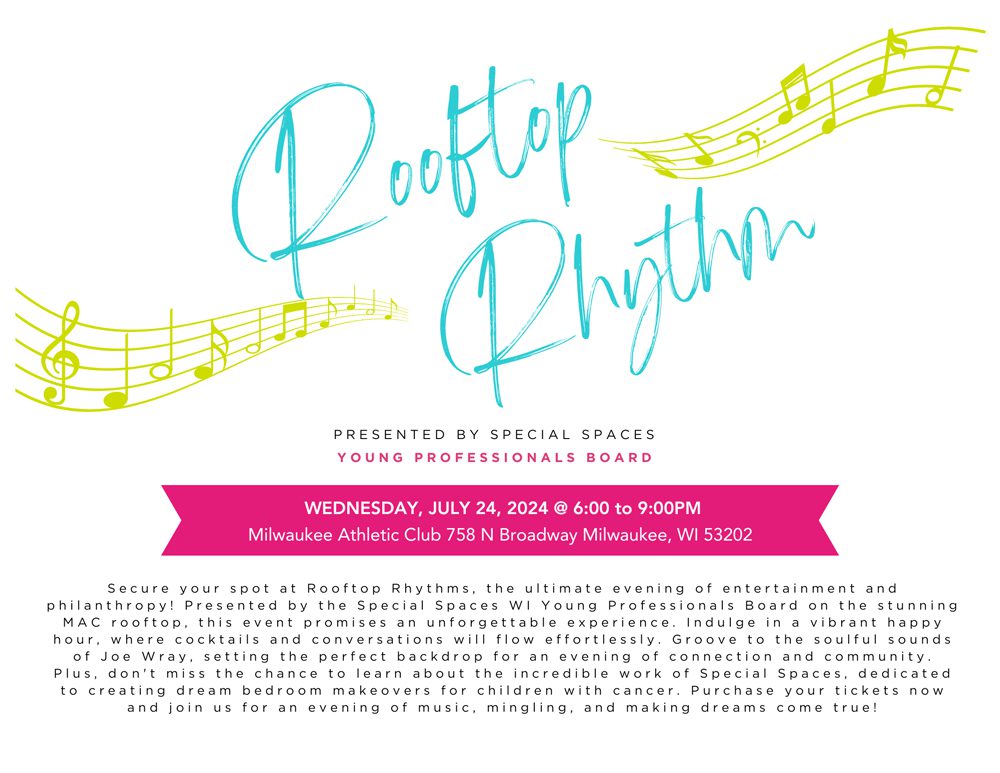 Special Event Rooftop Rhythms Special Spaces