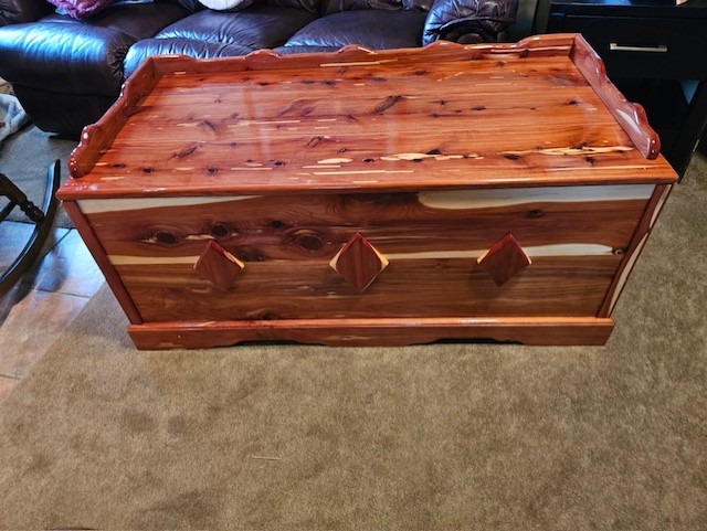 Chattanooga Auction Item - Cedar Chest (closed)