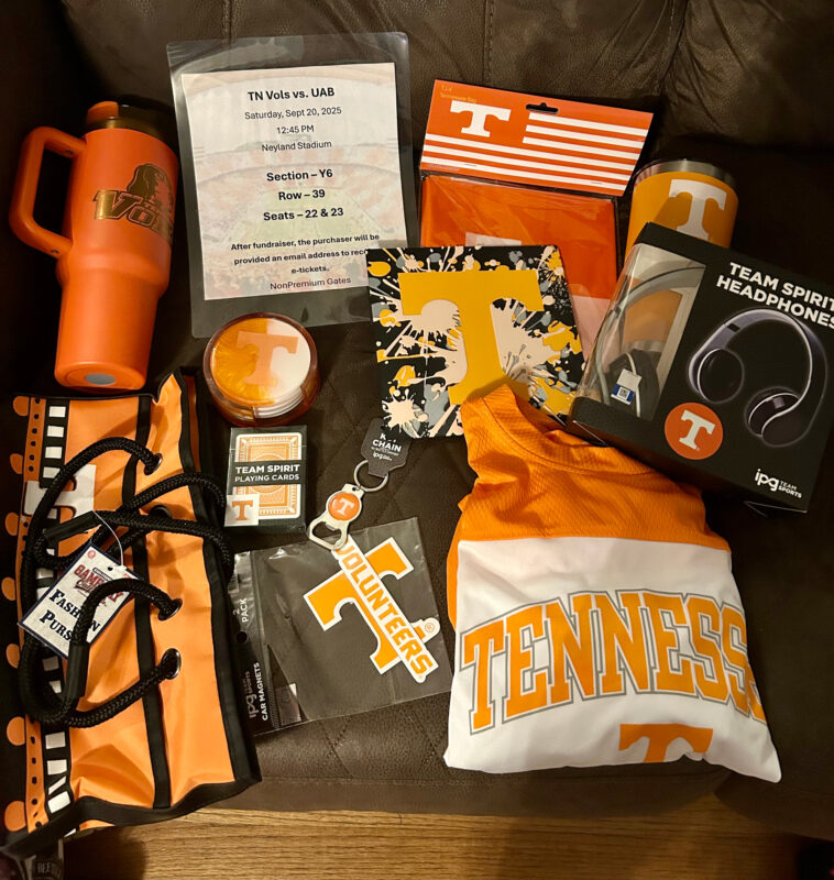 Chattanooga Auction Item - Tennessee Fan Pack