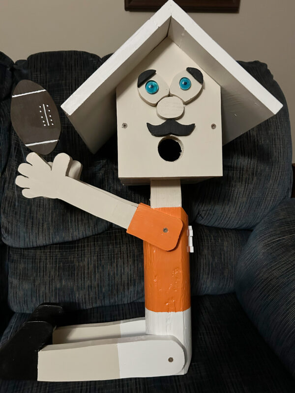 Chattanooga Auction Item - Tennessee Vols Birdhouse