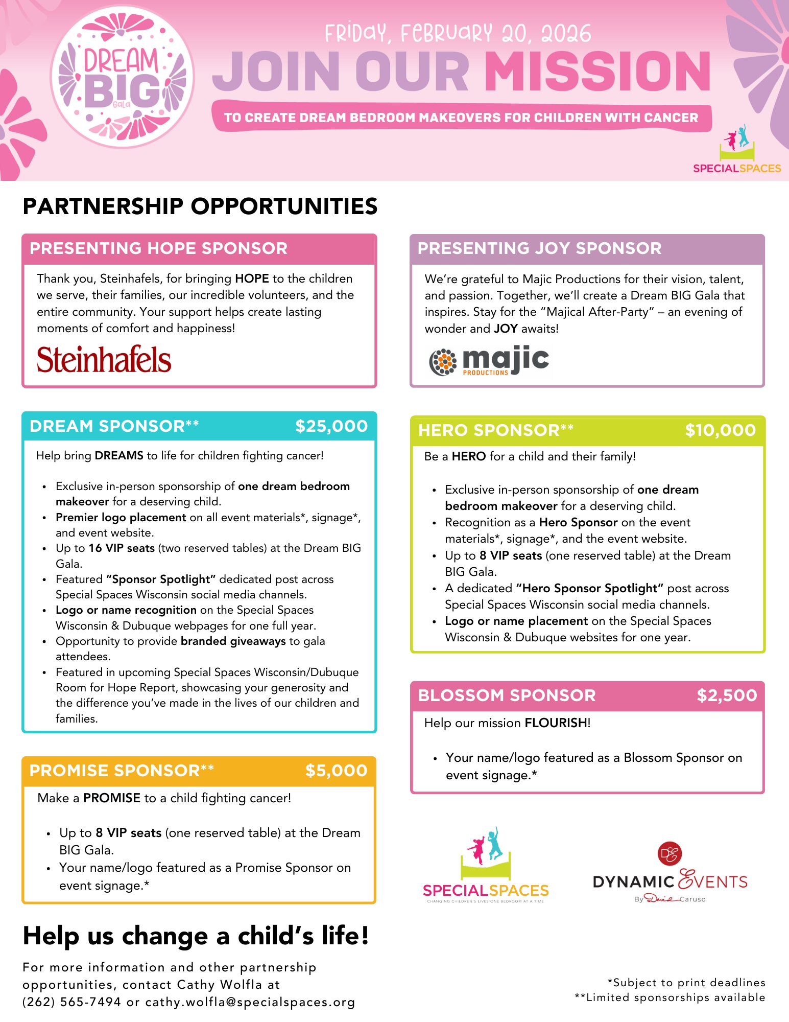 Sponsorship Opportunities