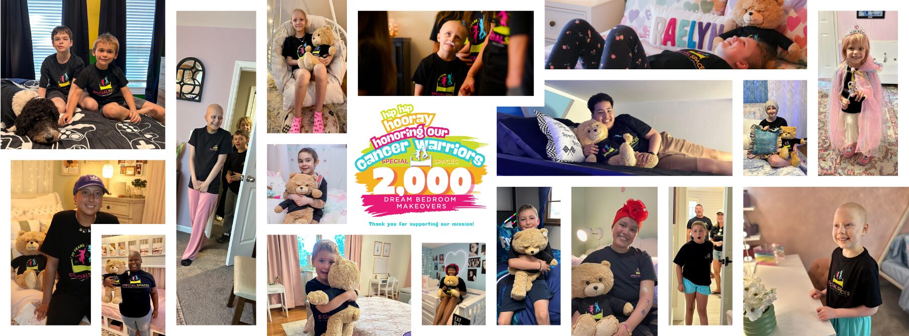 Special Spaces 2000th makeover milestone