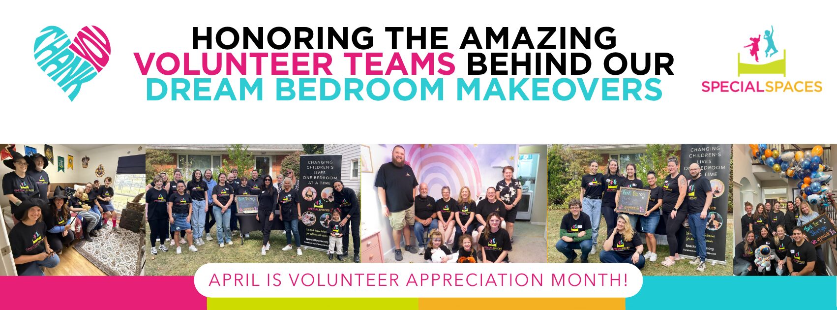 Thank you, Special Spaces Volunteers!