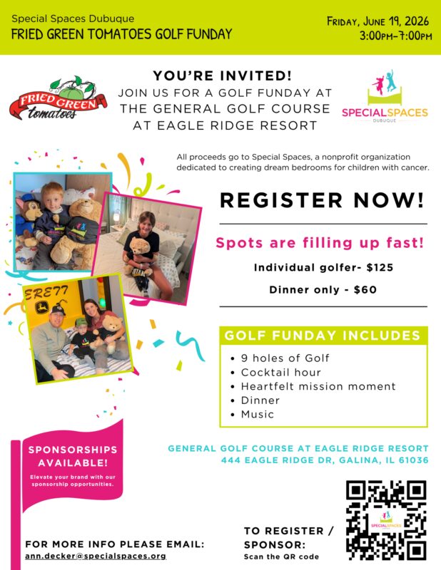 Fried Green Tomatoes Golf Funday benefitting Special Spaces Dubuque